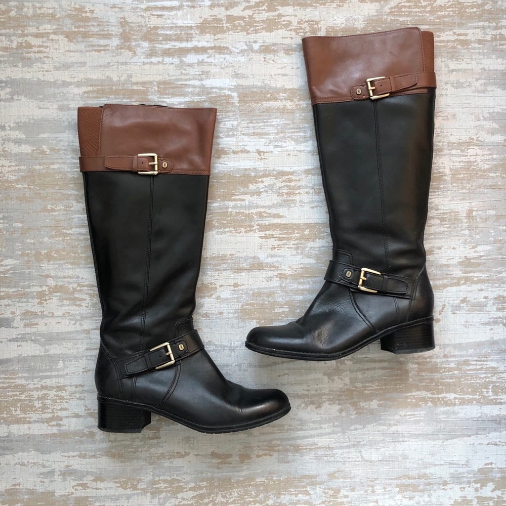 Bandolino Leather Riding Boots
